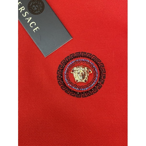Replica Versace T-Shirts Short Sleeved For Men #846014 $48.00 USD for Wholesale