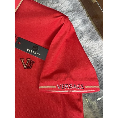 Replica Versace T-Shirts Short Sleeved For Men #846016 $48.00 USD for Wholesale
