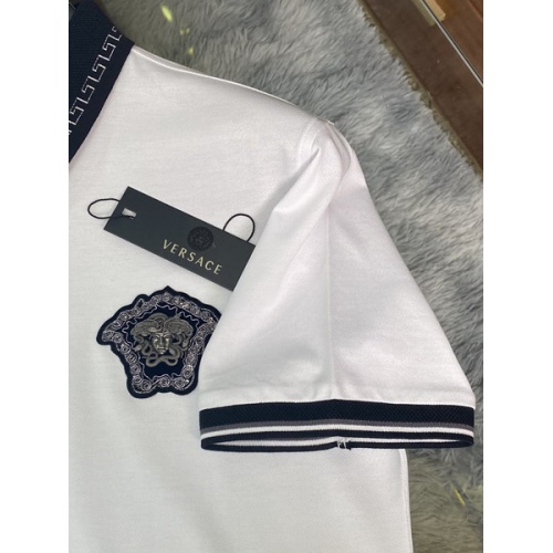 Replica Versace T-Shirts Short Sleeved For Men #846020 $48.00 USD for Wholesale