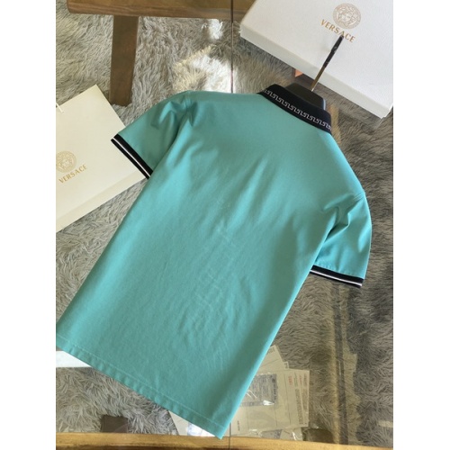 Replica Versace T-Shirts Short Sleeved For Men #846021 $48.00 USD for Wholesale