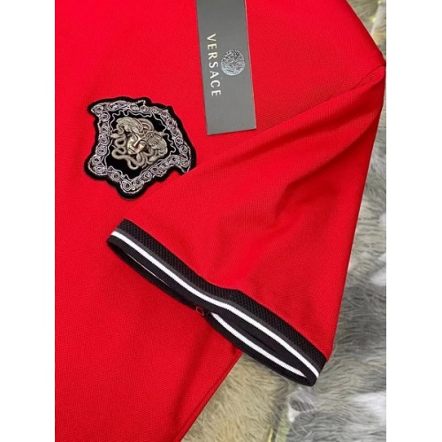 Replica Versace T-Shirts Short Sleeved For Men #846024 $48.00 USD for Wholesale