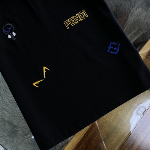 Replica Fendi T-Shirts Short Sleeved For Men #846026 $48.00 USD for Wholesale