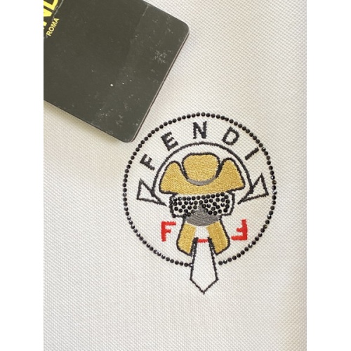 Replica Fendi T-Shirts Short Sleeved For Men #846028 $48.00 USD for Wholesale
