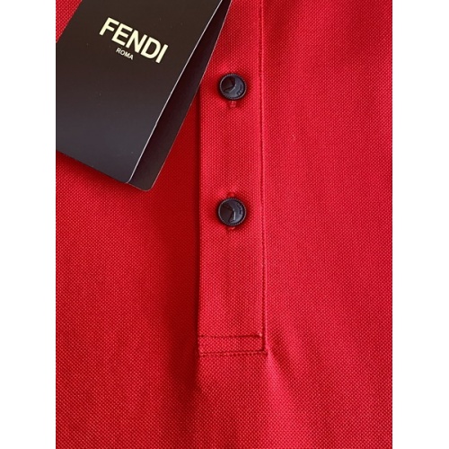 Replica Fendi T-Shirts Short Sleeved For Men #846030 $48.00 USD for Wholesale