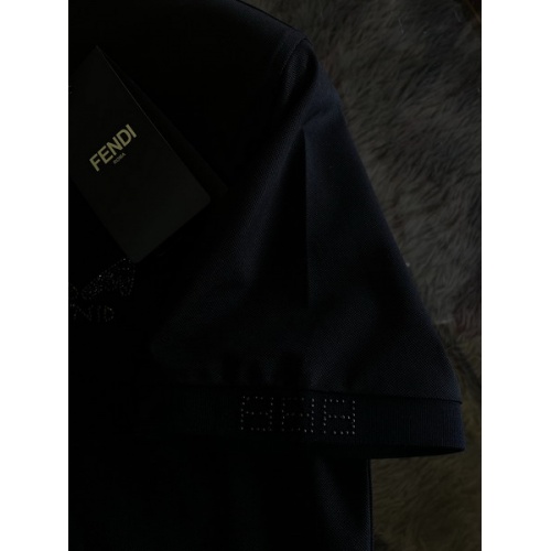 Replica Fendi T-Shirts Short Sleeved For Men #846031 $48.00 USD for Wholesale