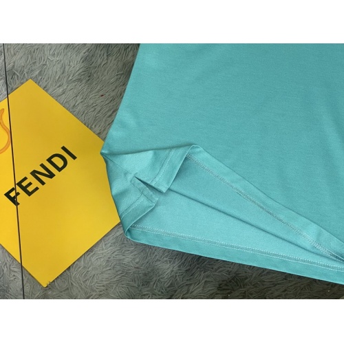 Replica Fendi T-Shirts Short Sleeved For Men #846032 $48.00 USD for Wholesale