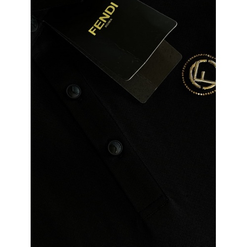 Replica Fendi T-Shirts Short Sleeved For Men #846037 $48.00 USD for Wholesale