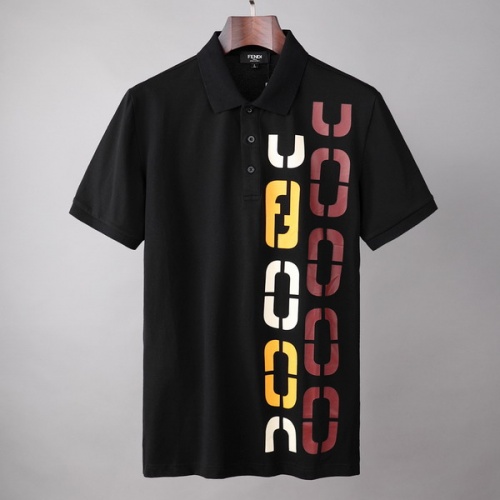 Fendi T-Shirts Short Sleeved For Men #846038 $41.00 USD, Wholesale Replica Fendi T-Shirts