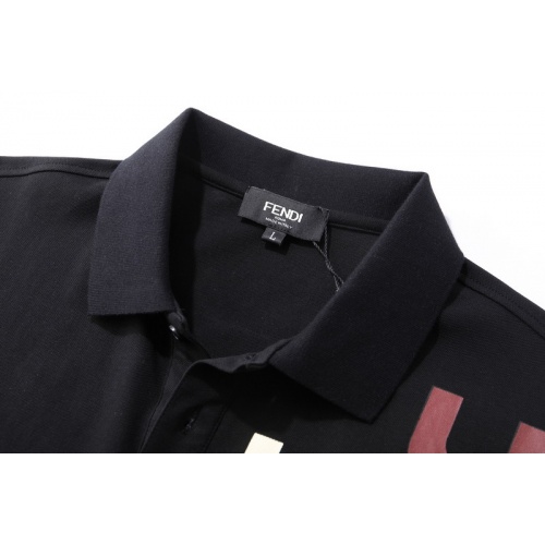 Replica Fendi T-Shirts Short Sleeved For Men #846038 $41.00 USD for Wholesale