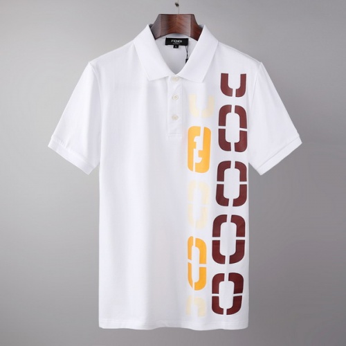 Fendi T-Shirts Short Sleeved For Men #846039 $41.00 USD, Wholesale Replica Fendi T-Shirts