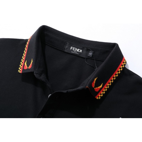 Replica Fendi T-Shirts Short Sleeved For Men #846040 $41.00 USD for Wholesale