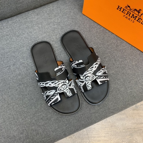 Hermes Slippers For Men #846082 $52.00 USD, Wholesale Replica Hermes Slippers