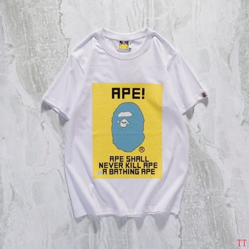 Bape T-Shirts Short Sleeved For Men #846187 $25.00 USD, Wholesale Replica Bape T-Shirts