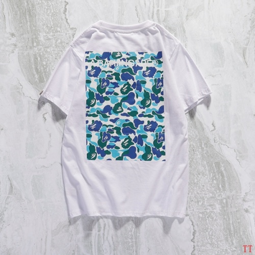 Replica Bape T-Shirts Short Sleeved For Men #846191 $25.00 USD for Wholesale