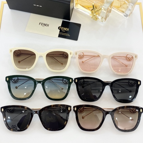 Replica Fendi AAA Quality Sunglasses #846303 $62.00 USD for Wholesale