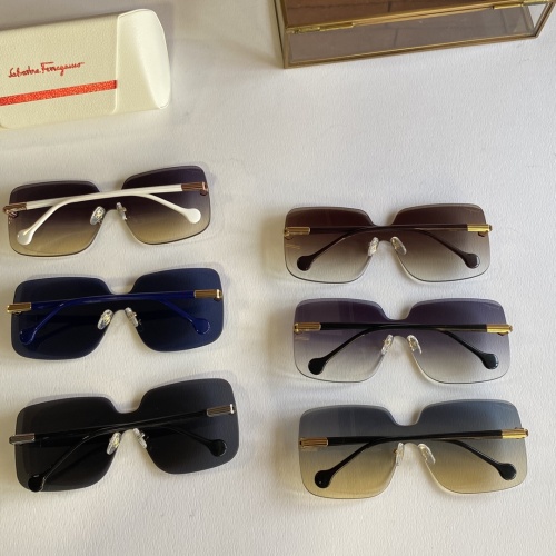Replica Salvatore Ferragamo AAA Quality Sunglasses #846307 $64.00 USD for Wholesale