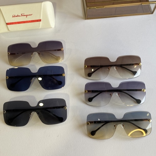 Replica Salvatore Ferragamo AAA Quality Sunglasses #846308 $64.00 USD for Wholesale