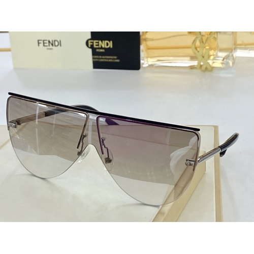 Fendi AAA Quality Sunglasses #846315 $62.00 USD, Wholesale Replica Fendi AAA Quality Sunglasses