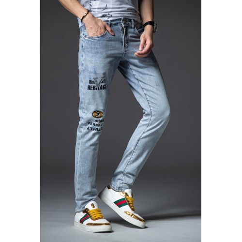 Replica Armani Jeans For Men #846478 $48.00 USD for Wholesale