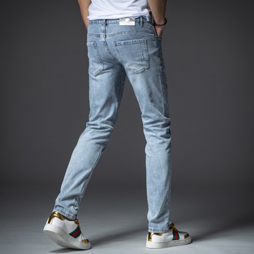 Replica Armani Jeans For Men #846478 $48.00 USD for Wholesale