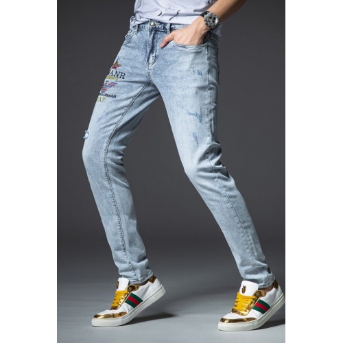 Replica Armani Jeans For Men #846479 $48.00 USD for Wholesale