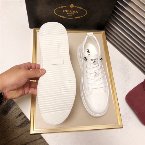 Replica Prada Casual Shoes For Men #846576 $76.00 USD for Wholesale