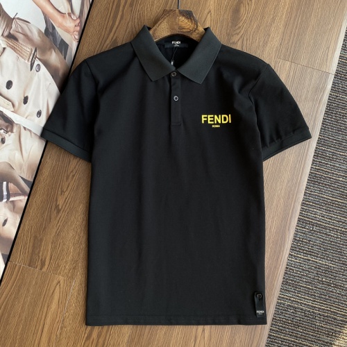 Fendi T-Shirts Short Sleeved For Men #846713 $34.00 USD, Wholesale Replica Fendi T-Shirts
