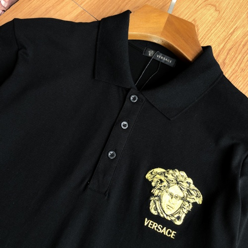 Replica Versace T-Shirts Short Sleeved For Men #846736 $34.00 USD for Wholesale