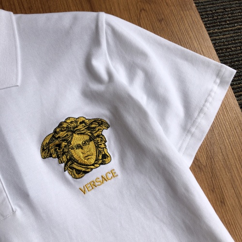 Replica Versace T-Shirts Short Sleeved For Men #846737 $34.00 USD for Wholesale