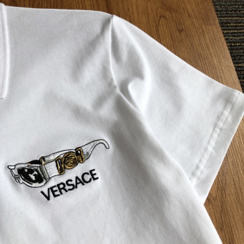 Replica Versace T-Shirts Short Sleeved For Men #846739 $34.00 USD for Wholesale
