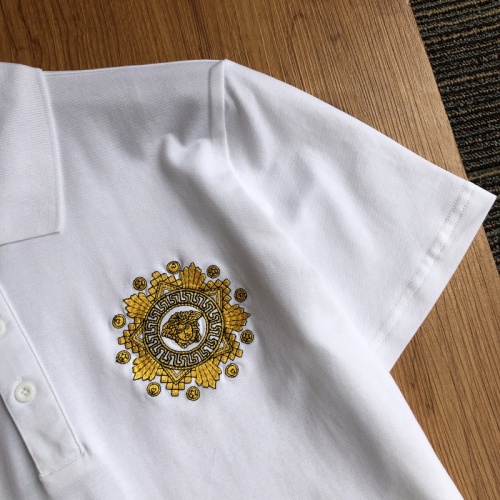 Replica Versace T-Shirts Short Sleeved For Men #846741 $34.00 USD for Wholesale