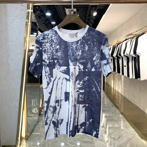 Alexander McQueen T-shirts Short Sleeved For Men #846808 $41.00 USD, Wholesale Replica Alexander McQueen T-shirts