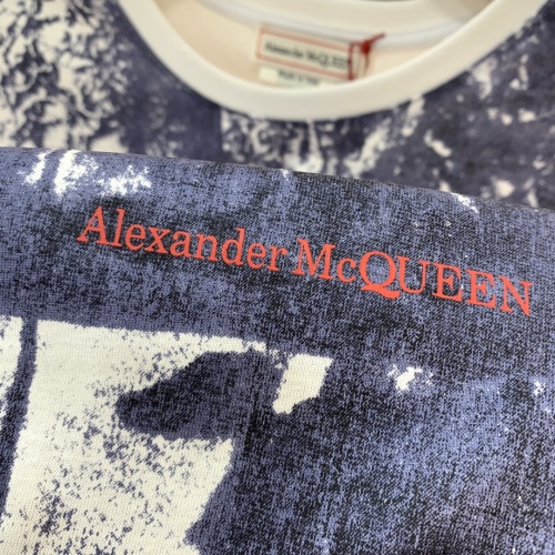 Replica Alexander McQueen T-shirts Short Sleeved For Men #846808 $41.00 USD for Wholesale
