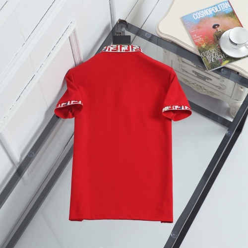 Replica Fendi T-Shirts Short Sleeved For Men #846865 $35.00 USD for Wholesale