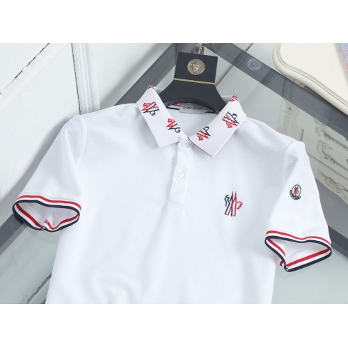 Replica Moncler T-Shirts Short Sleeved For Men #846884 $35.00 USD for Wholesale