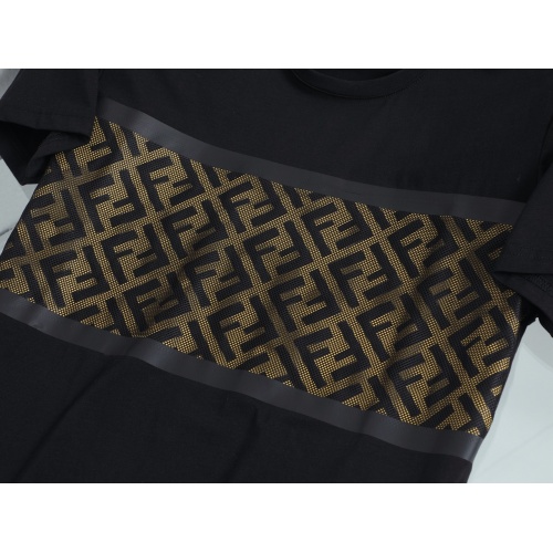 Replica Fendi T-Shirts Short Sleeved For Men #846943 $35.00 USD for Wholesale
