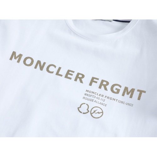 Replica Moncler T-Shirts Short Sleeved For Men #846956 $35.00 USD for Wholesale