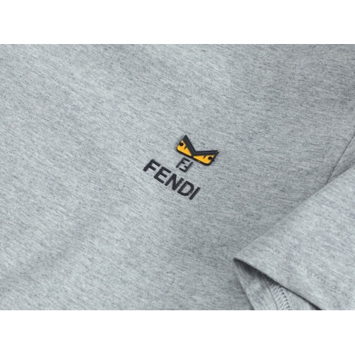 Replica Fendi T-Shirts Short Sleeved For Men #847018 $35.00 USD for Wholesale