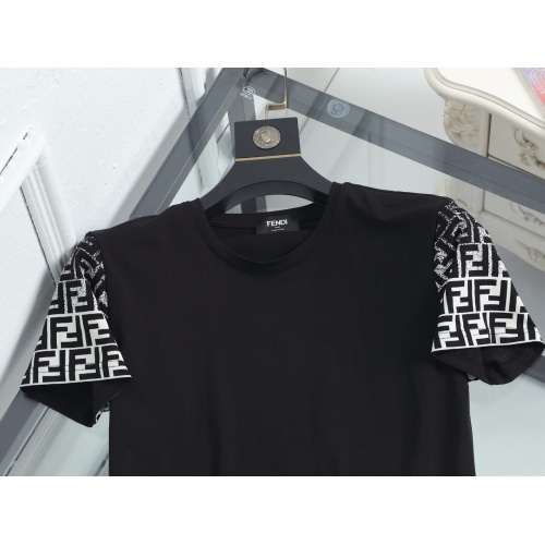 Replica Fendi T-Shirts Short Sleeved For Men #847023 $35.00 USD for Wholesale