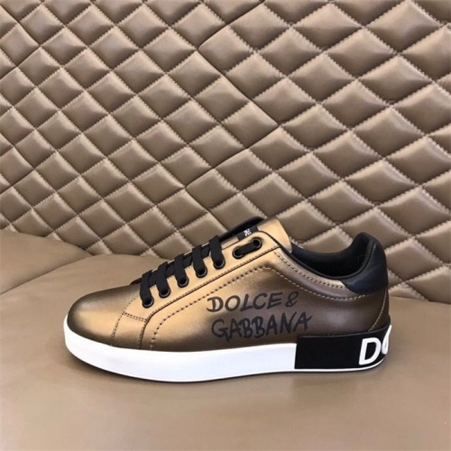Replica Dolce & Gabbana D&G Casual Shoes For Men #847046 $72.00 USD for Wholesale