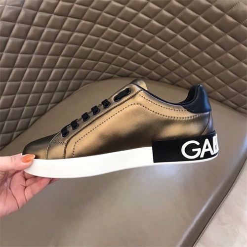 Replica Dolce & Gabbana D&G Casual Shoes For Men #847046 $72.00 USD for Wholesale