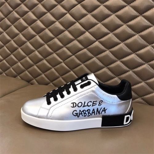 Replica Dolce & Gabbana D&G Casual Shoes For Men #847047 $72.00 USD for Wholesale