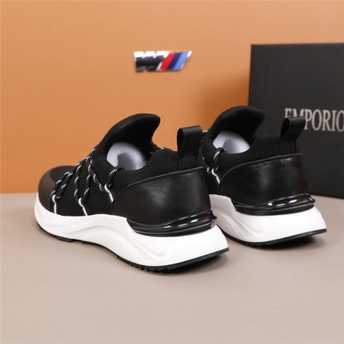 Replica Armani Casual Shoes For Men #847058 $85.00 USD for Wholesale