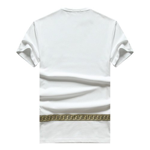 Replica Fendi T-Shirts Short Sleeved For Men #847254 $25.00 USD for Wholesale