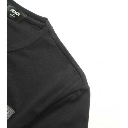 Replica Fendi T-Shirts Short Sleeved For Men #847294 $25.00 USD for Wholesale