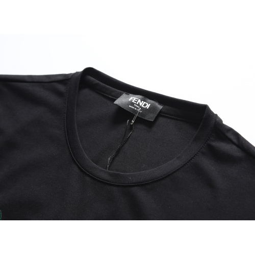 Replica Fendi T-Shirts Short Sleeved For Men #847301 $25.00 USD for Wholesale