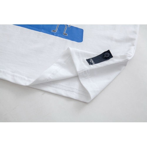 Replica Fendi T-Shirts Short Sleeved For Men #847303 $25.00 USD for Wholesale
