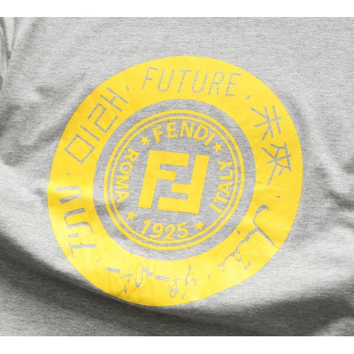 Replica Fendi T-Shirts Short Sleeved For Men #847306 $25.00 USD for Wholesale
