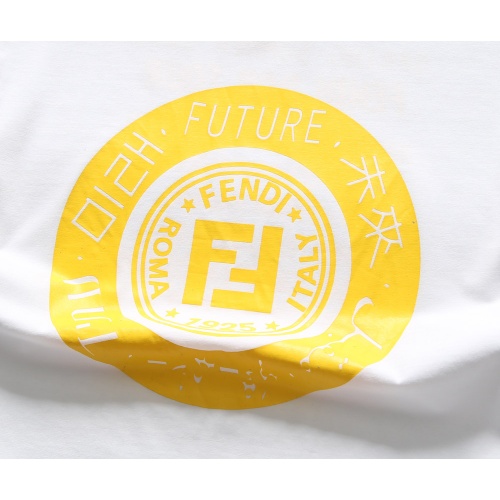 Replica Fendi T-Shirts Short Sleeved For Men #847307 $25.00 USD for Wholesale