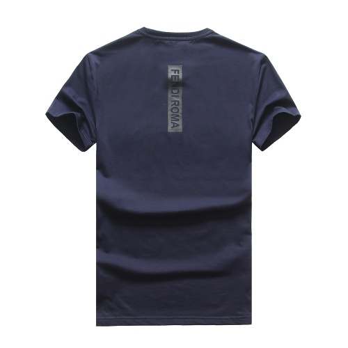Replica Fendi T-Shirts Short Sleeved For Men #847315 $25.00 USD for Wholesale